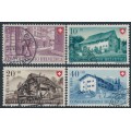 SWITZERLAND - 1949 Pro Patria set of 4, used – Michel # 525-528
