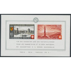 SWITZERLAND - 1942 Pro Patria M/S, MNH – Michel # Block 7