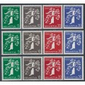 SWITZERLAND - 1939 Swiss National Exhibition set of 12, MNH – Michel # 344-355