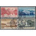 SWITZERLAND - 1938 International Organisations set of 4, used – Michel # 321-324