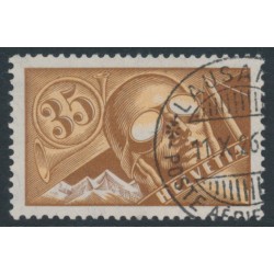 SWITZERLAND - 1923 35c orange-brown Airmail, used – Michel # 181x