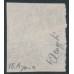 SWITZERLAND - 1855 15Rp rose Helvetia (green thread, early Bern), used – Zumstein # 24B