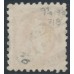 SWITZERLAND - 1888 1Fr purple Helvetia, perf. 9¾:9¼, used – Zum. # 71B