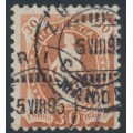 SWITZERLAND - 1892 30c brown Helvetia, perf. 11½:11, used – Zumstein # 68C SWITZERLAND - 1892 30c brown Helvetia, perf. 11½:11, used – Zumstein # 68C