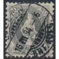 SWITZERLAND - 1891 40c grey Helvetia, perf. 11½:11, used – Zumstein # 69C SWITZERLAND - 1891 40c grey Helvetia, perf. 11½:11, used – Zumstein # 69C