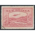 NEW GUINEA - 1939 10/- pink Bulolo Goldfields, used – SG # 224