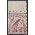 NEW GUINEA - 1932 1½d claret Bird of Paradise, without dates, used – SG # 178 NEW GUINEA - 1932 1½d claret Bird of Paradise, without dates, used – SG # 178