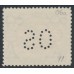 PAPUA - 1908 2½d black/blue Lakatoi, perf. 11, upright wmk, perf. OS, used – SG # O6a