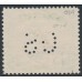 PAPUA - 1908 ½d black/green Lakatoi, perf. 11, sideways wmk, perf. OS, used – SG # O14