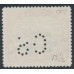 PAPUA - 1908 1d black/carmine Lakatoi, perf. 12½, sideways wmk, perf. OS, used – SG # O22