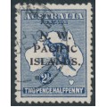 AUSTRALIA / NWPI - 1915 2½d indigo Kangaroo, 1st watermark, used – SG # 74