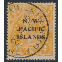 AUSTRALIA / NWPI - 1919 4d orange KGV, single watermark, used – SG # 104 AUSTRALIA / NWPI - 1919 4d orange KGV, single watermark, used – SG # 104