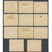 NAURU - 1924 ½d to 1/- Freighter short set on grey paper, MH – SG # 26A-36A