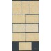 PITCAIRN IS - 1940-1951 ½d to 2/6 Definitives set of 10, MH – SG # 1-8+5b+6a