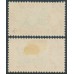 BAHAMAS - 1954-1959 5/- Tuna Fishing, both shades, MH – SG # 214+214a