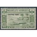 NEW HEBRIDIES - 1938 40c grey-olive Postage Dues, MNH – SG # FD68 NEW HEBRIDIES - 1938 40c grey-olive Postage Dues, MNH – SG # FD68