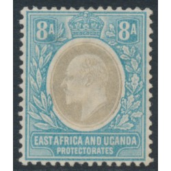 EAST AFRICA - 1903 8a grey/pale blue KEVII definitive, MH – SG # 8