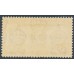 ASCENSION - 1944 5/- black/yellow-brown Long Beach, perf. 13, MNH – SG # 46a