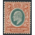 EAST AFRICA - 1907 25c grey-green/black KEVII definitive, MH – SG # 40 EAST AFRICA - 1907 25c grey-green/black KEVII definitive, MH – SG # 40