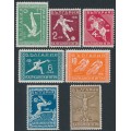 BULGARIA - 1931 1L to 50L Balkan Games set of 7, MNH – SG # 242-248