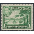 BRITISH GUIANA - 1938 1c green Ploughing a Rice Field, MH – SG # 308