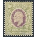 EAST AFRICA - 1907 10c lilac/olive KEVII definitive, MH – SG # 37