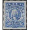 MAURITIUS - 1899 15c ultramarine Governor, MH – SG # 136