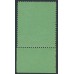 BERMUDA - 1953 10/- green/dull red on green KGVI definitive, perf. 13, MNH – SG # 119f