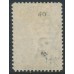 ST HELENA - 1893 2½d on 6d ultramarine QV, crown CA wmk, MH – SG # 40
