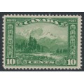 CANADA - 1928 10c green Mount Hurd and Totem Poles, MH – SG # 281 CANADA - 1928 10c green Mount Hurd and Totem Poles, MH – SG # 281