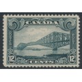 CANADA - 1929 12c grey-black Quebec Bridge, MH – SG # 282 CANADA - 1929 12c grey-black Quebec Bridge, MH – SG # 282