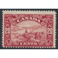 CANADA - 1929 20c lake Harvesting with Horses, MH – SG # 283 CANADA - 1929 20c lake Harvesting with Horses, MH – SG # 283