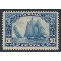 CANADA - 1929 50c blue Bluenose, MH – SG # 284 CANADA - 1929 50c blue Bluenose, MH – SG # 284