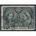 CANADA - 1897 ½c black QV Jubilee, used – SG # 121 CANADA - 1897 ½c black QV Jubilee, used – SG # 121
