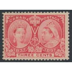 CANADA - 1897 3c carmine QV Jubilee, MH – SG # 126