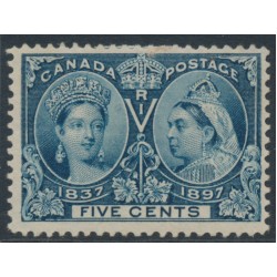 CANADA - 1897 5c slate-blue QV Jubilee, MH – SG # 127