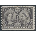 CANADA - 1897 8c slate-violet QV Jubilee, MNG – SG # 130 CANADA - 1897 8c slate-violet QV Jubilee, MNG – SG # 130