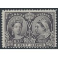 CANADA - 1897 8c slate-violet QV Jubilee, MNG – SG # 130 CANADA - 1897 8c slate-violet QV Jubilee, MNG – SG # 130
