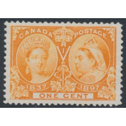 CANADA - 1897 1c orange QV Jubilee, MNG – SG # 122