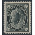 CANADA - 1897 ½c black QV, leaves in all corners, MNH – SG # 142 CANADA - 1897 ½c black QV, leaves in all corners, MNH – SG # 142