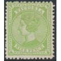 AUSTRALIA / VIC - 1892 9d apple-green Queen Victoria, V crown watermark, MH – SG # 319