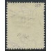 AUSTRALIA / VIC - 1885 1/- chalky blue on lemon Stamp Duty, perf. 12½, used – SG # 257