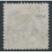 AUSTRALIA / VIC - 1880 5/- blue/carmine QV, perf. 13, sideways V crown watermark, used – SG # 140d