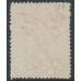 AUSTRALIA / VIC - 1885 1/- chalky blue on lemon Stamp Duty, perf. 12½, used – SG # 257