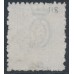 AUSTRALIA / QLD - 1880 2/- pale blue QV Chalon, perf. 12, Q crown watermark, used – SG # 118