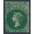 AUSTRALIA / SA - 1868 1d dark green QV Diadem, perf. 11½:11½, used – SG # 64