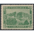 AUSTRALIA / TAS - 1904 ½d green Lake Marion, perf. 11, V crown watermark, MH – SG # 237b