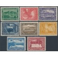 AUSTRALIA / TAS - 1900 ½d to 6d Pictorials set of 8, TAS watermark, MH – SG # 229-236