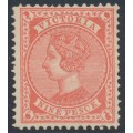 AUSTRALIA / VIC - 1901 9d dull rose-red QV, perf. 12½, V crown watermark, MH – SG # 393