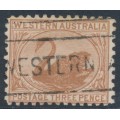 AUSTRALIA / WA - 1905 3d brown Swan, perf. 11, crown A watermark, used – SG # 153